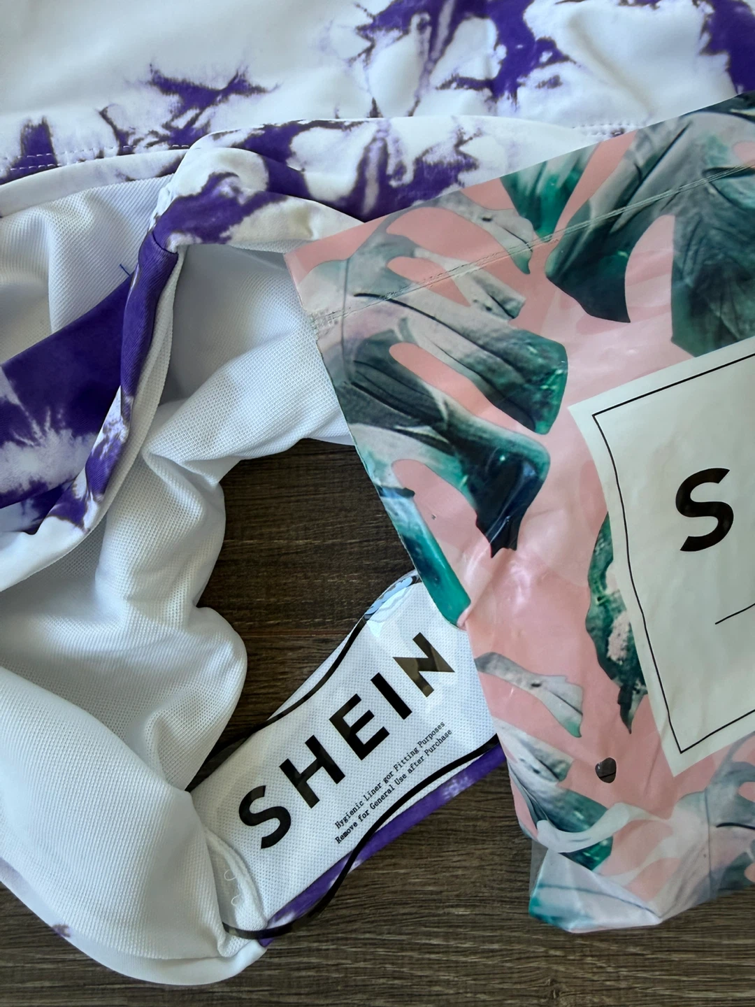 Brand new SHEIN Tie-Dye Bikini Swimsuit size large - photo 3
