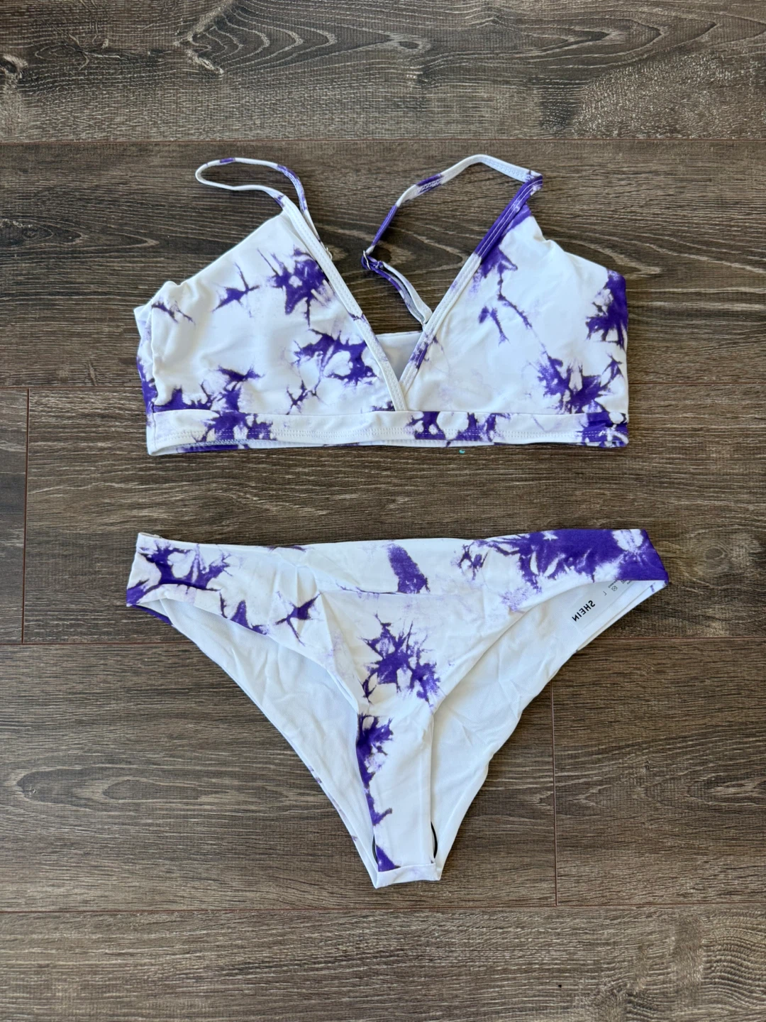 Brand new SHEIN Tie-Dye Bikini Swimsuit size large