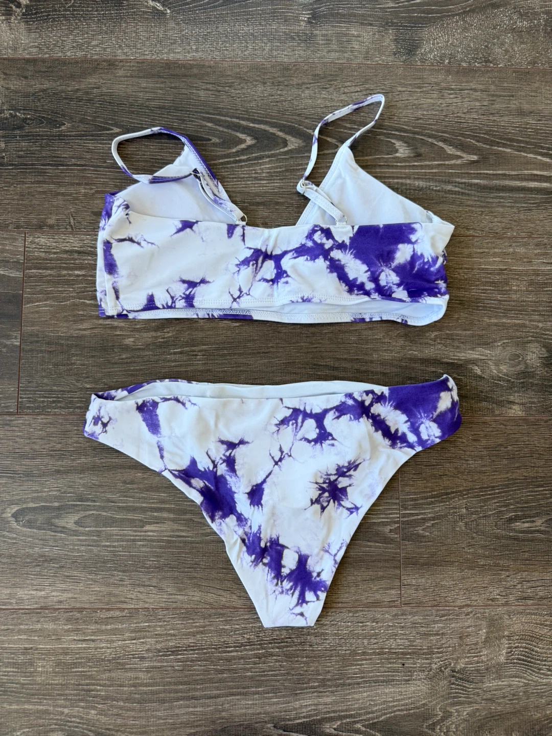 Brand new SHEIN Tie-Dye Bikini Swimsuit size large - photo 2