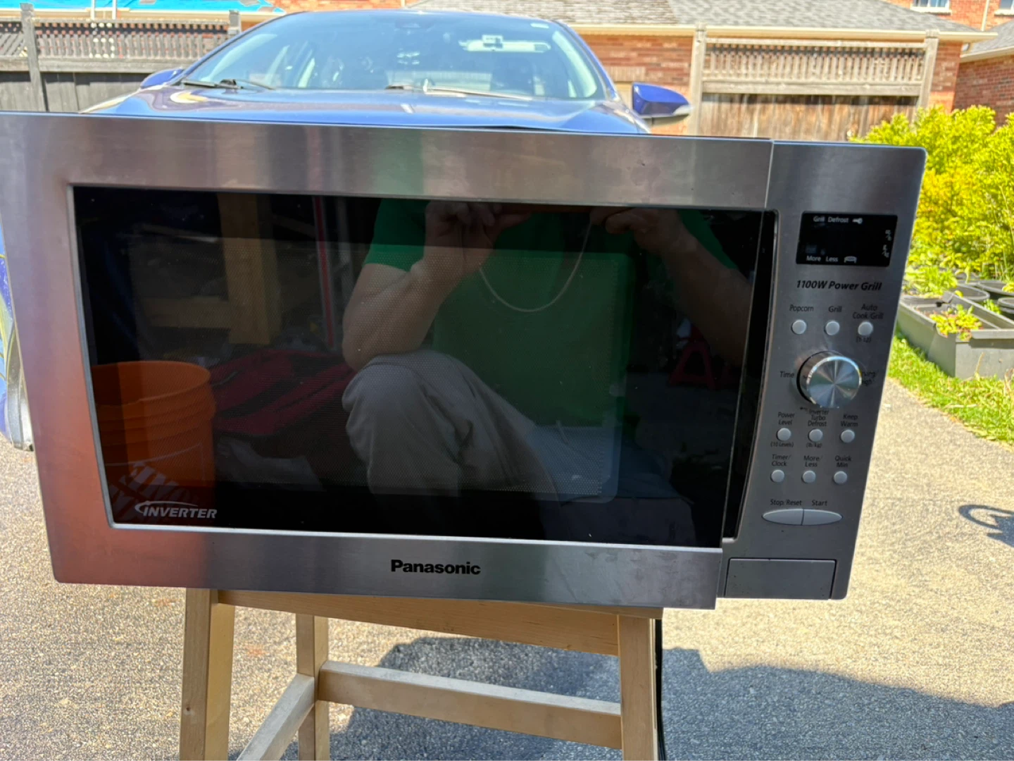 Panasonic 1100W Power Grill Microwave