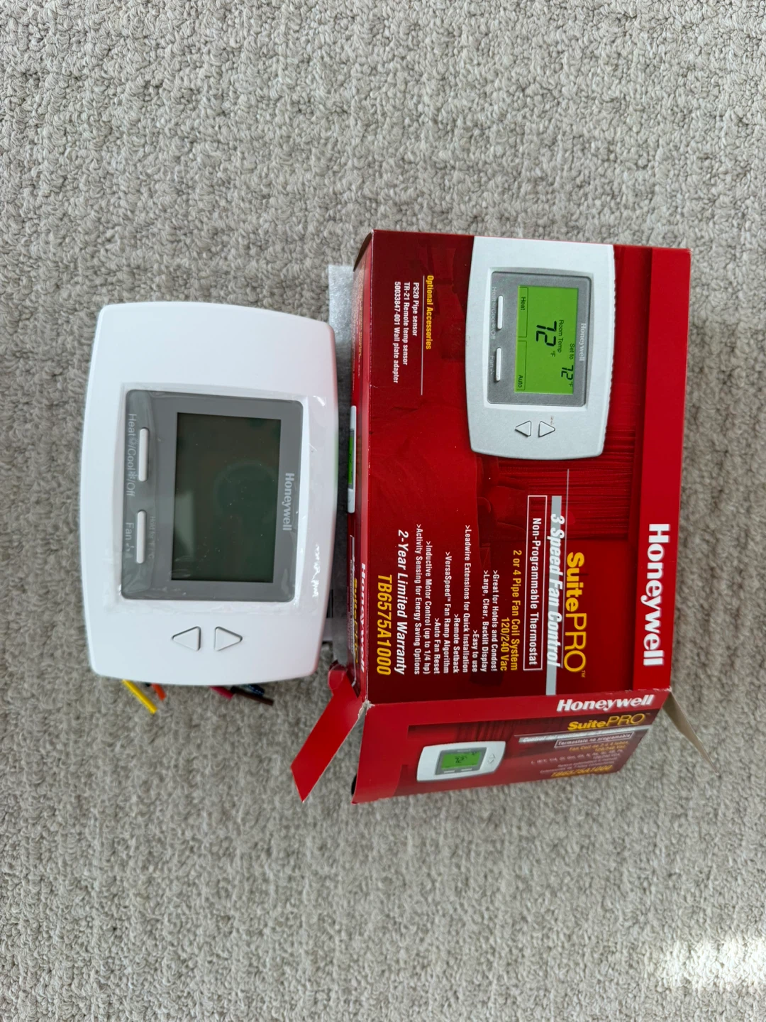 Honeywell SuitePRO TB8575A1000 Thermostat - photo 2