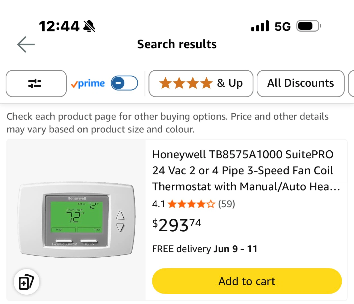 Honeywell SuitePRO TB8575A1000 Thermostat - photo 4