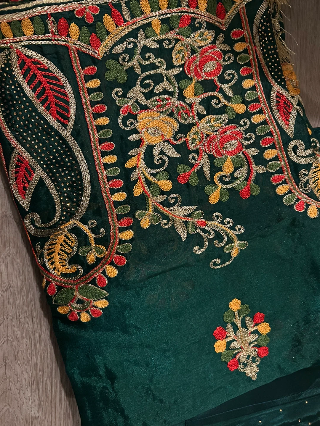 Dark green unstitched suit - photo 2