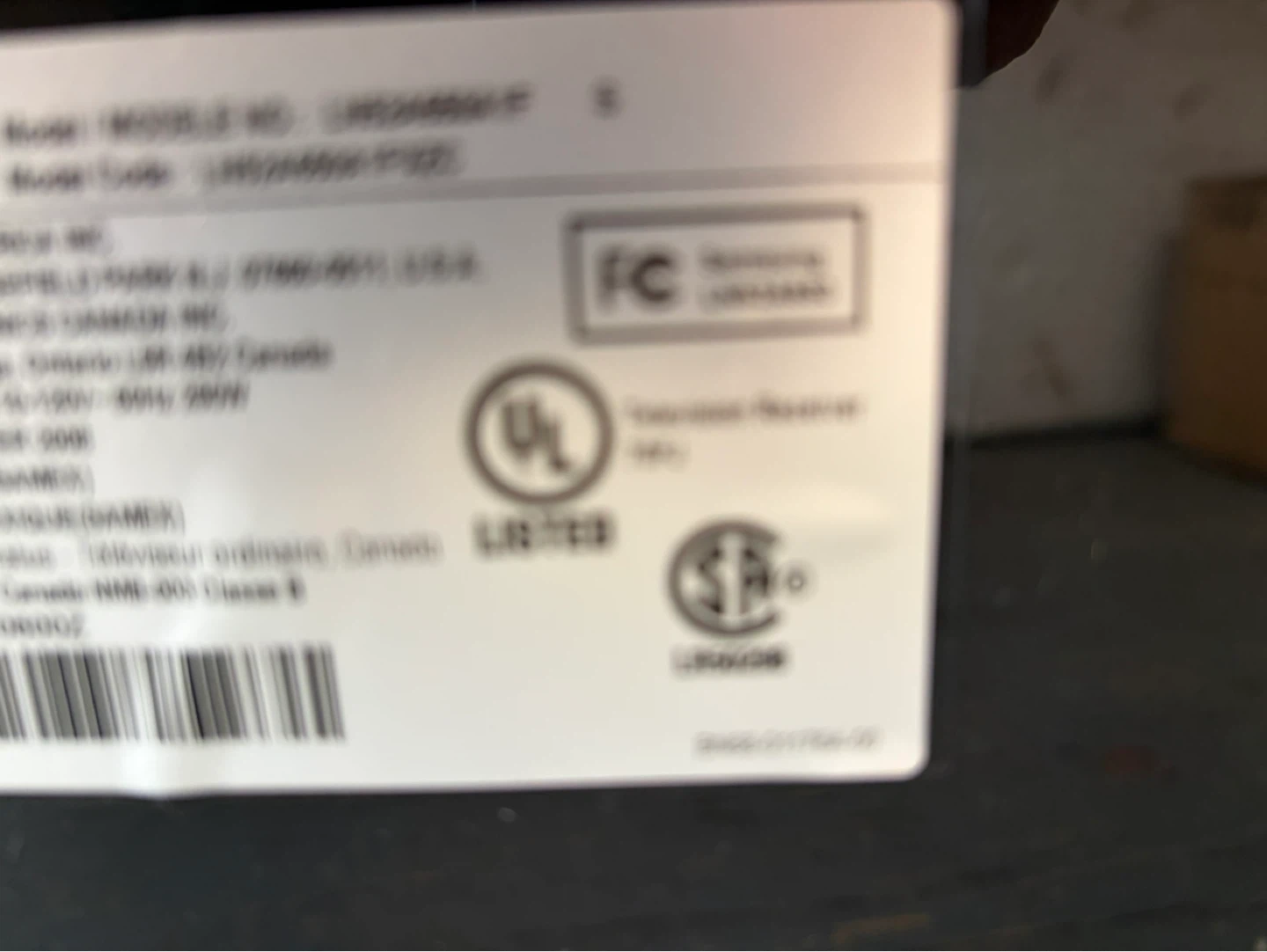 Samsung LN62A650 62" Television - photo 3