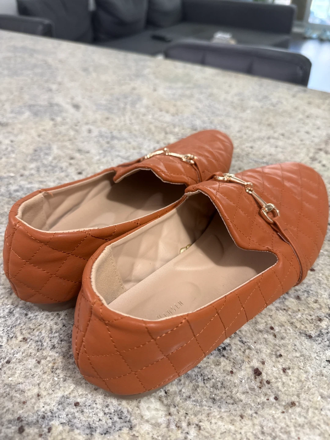 Van Heusen Quilted Loafers - Brown ( Size 41 ) - photo 3