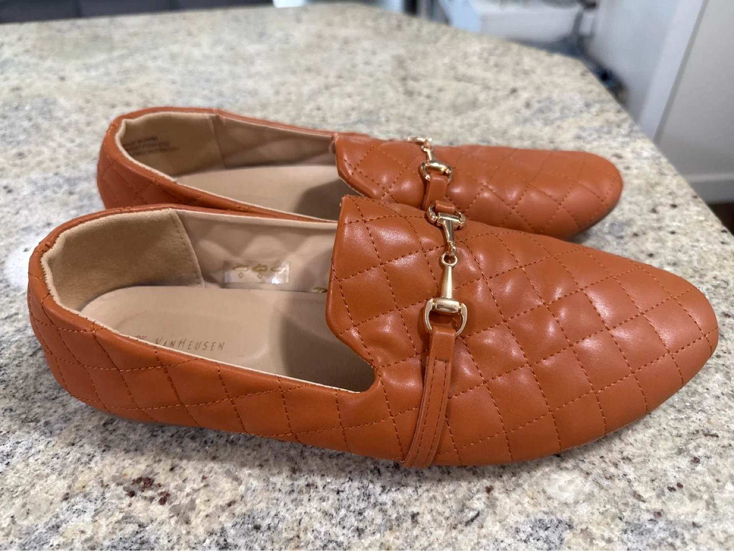 Van Heusen Quilted Loafers - Brown ( Size 41 ) - photo 2