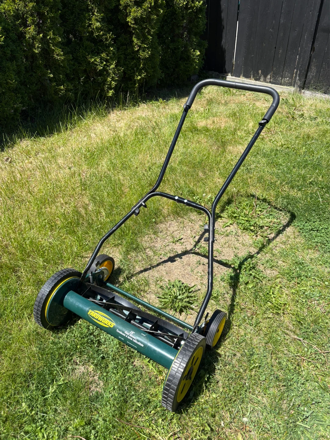 Yardworks 18" Reel Mower - photo 4