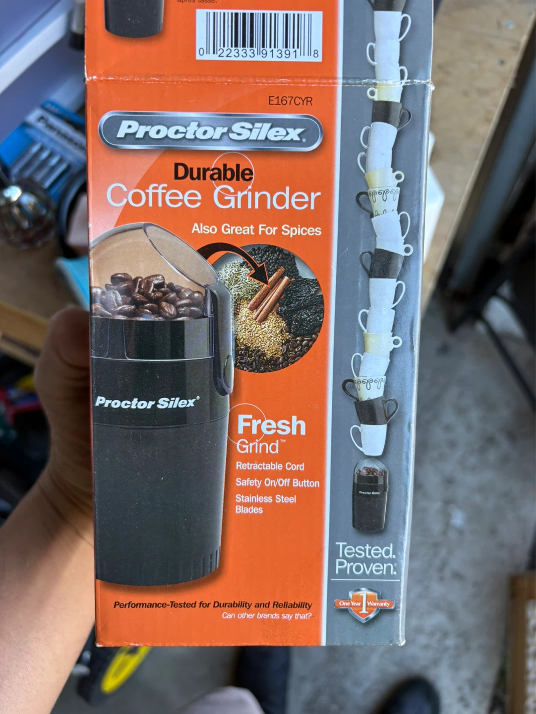 Proctor Silex Durable Coffee Grinder