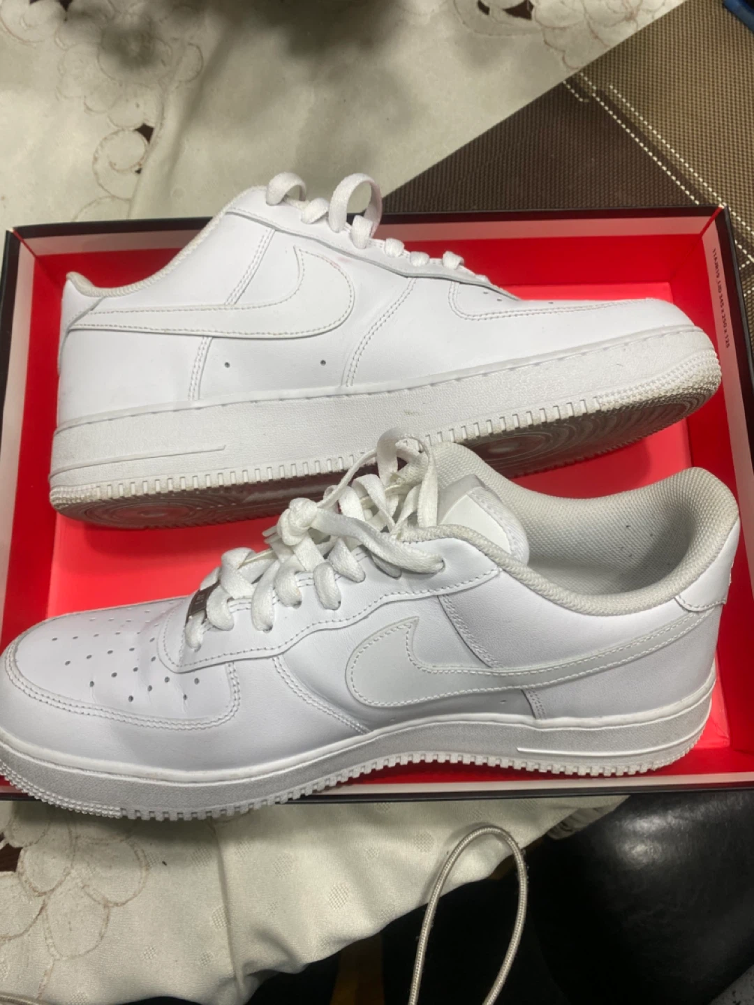 Nike Air Force 1 Low White Sneakers - photo 3