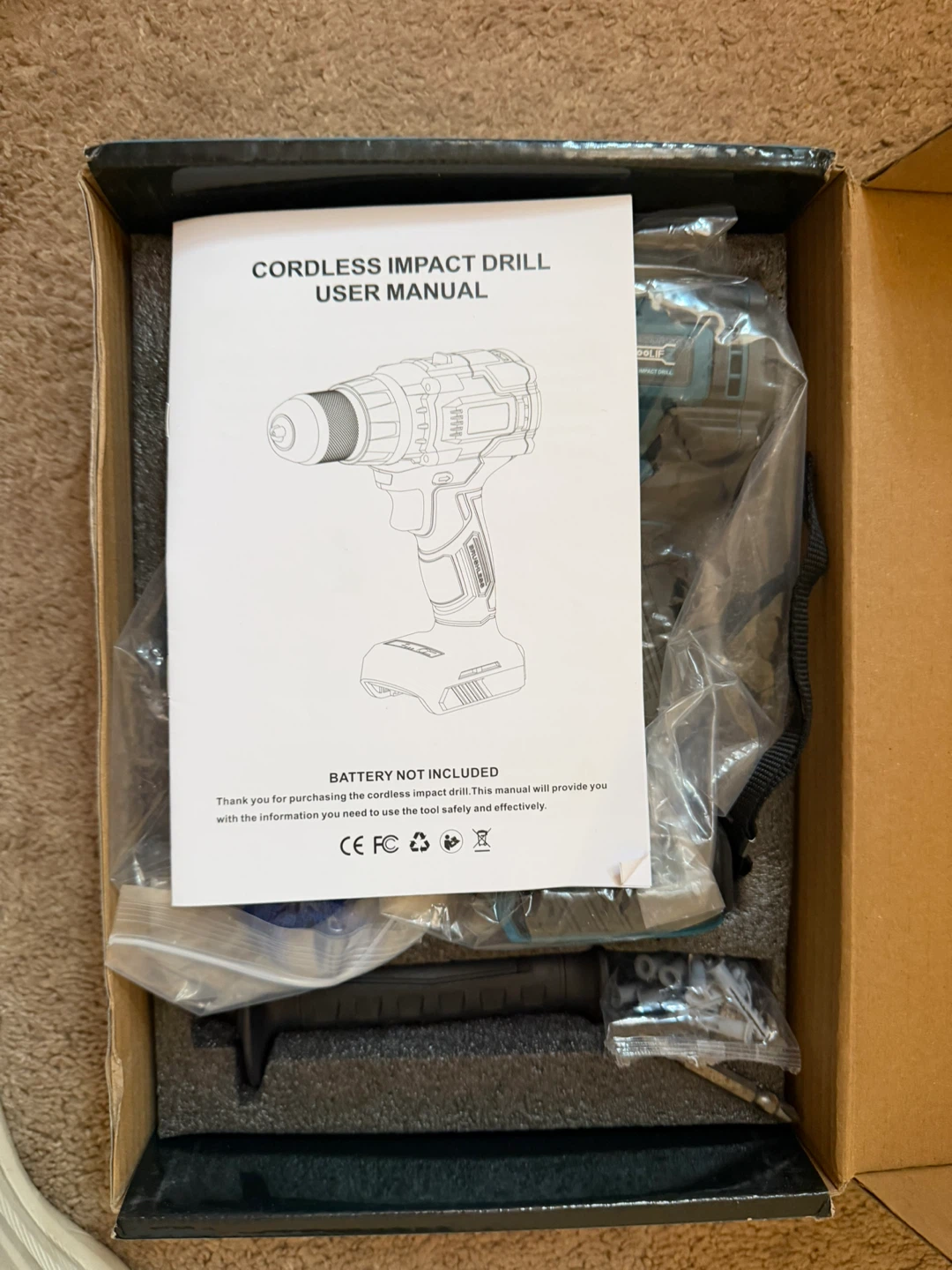 Cordless Impact Drill - User Manual Included - photo 2