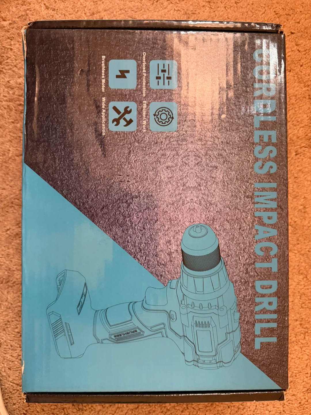 Cordless Impact Drill - User Manual Included