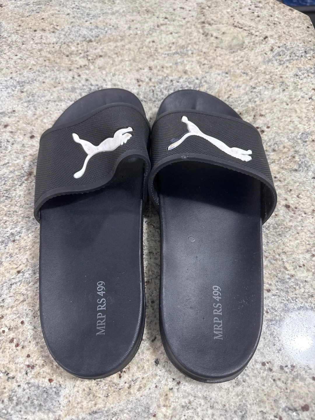 Puma Black Slides - Size 9 - photo 2