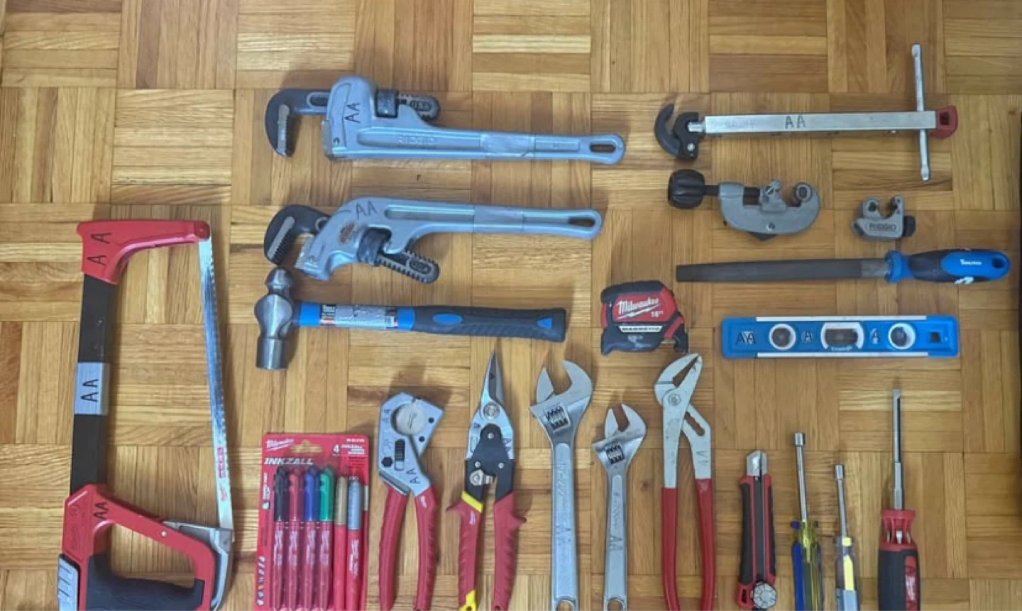 Milwaukee Tool Bag with Assorted Plumbing Tools - photo 3