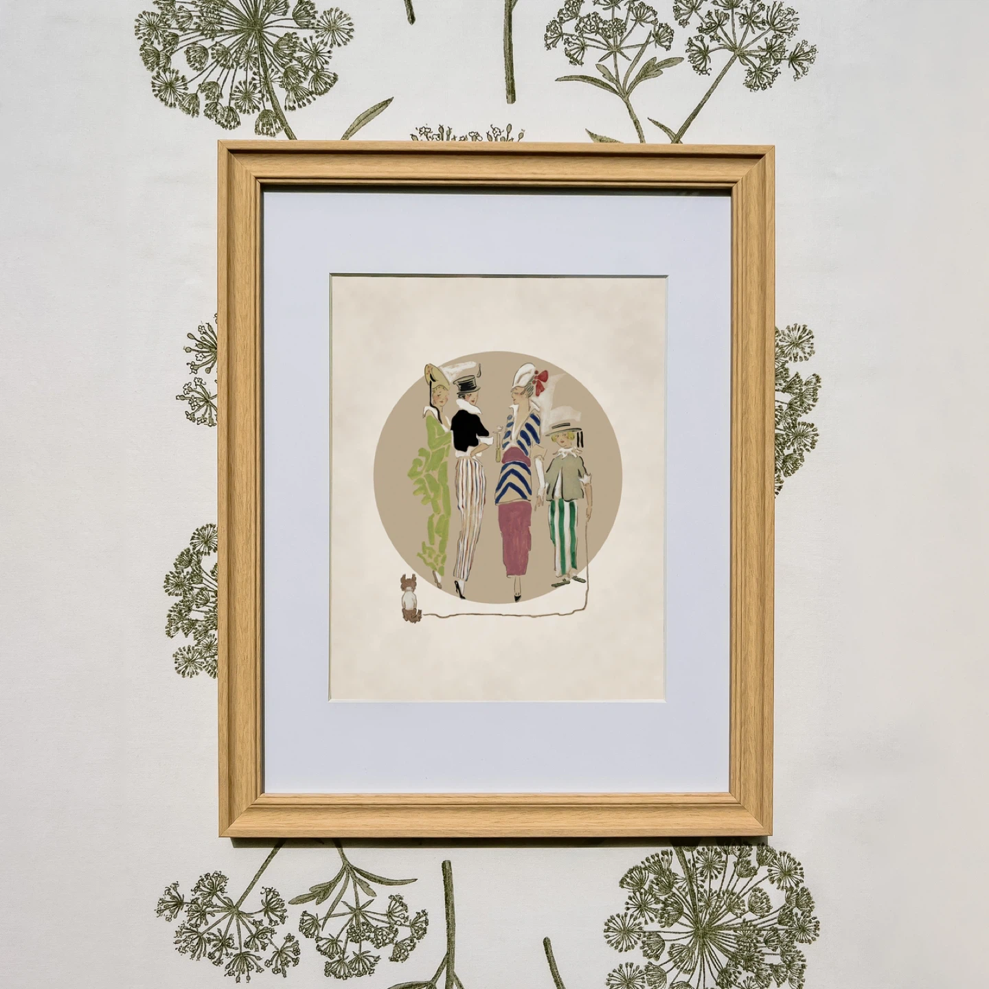 Vintage Inspired Art Print with Frame - photo 2