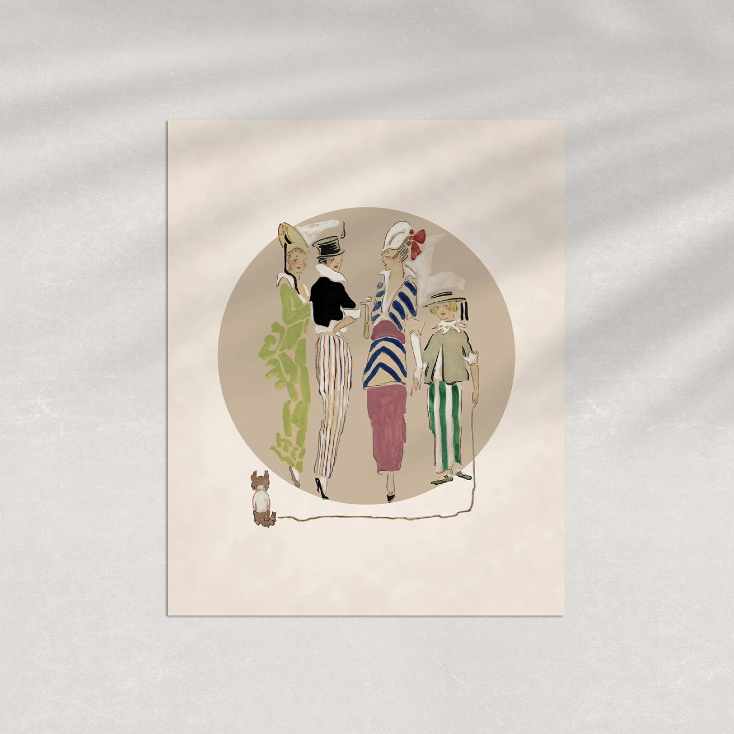 Vintage Inspired Art Print with Frame - photo 3