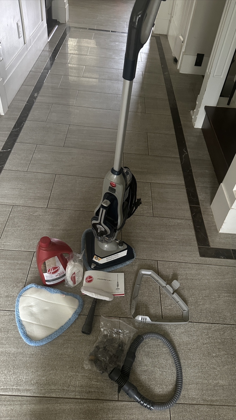 *Must go! *Hoover FloorMate SteamScrub Touch Control