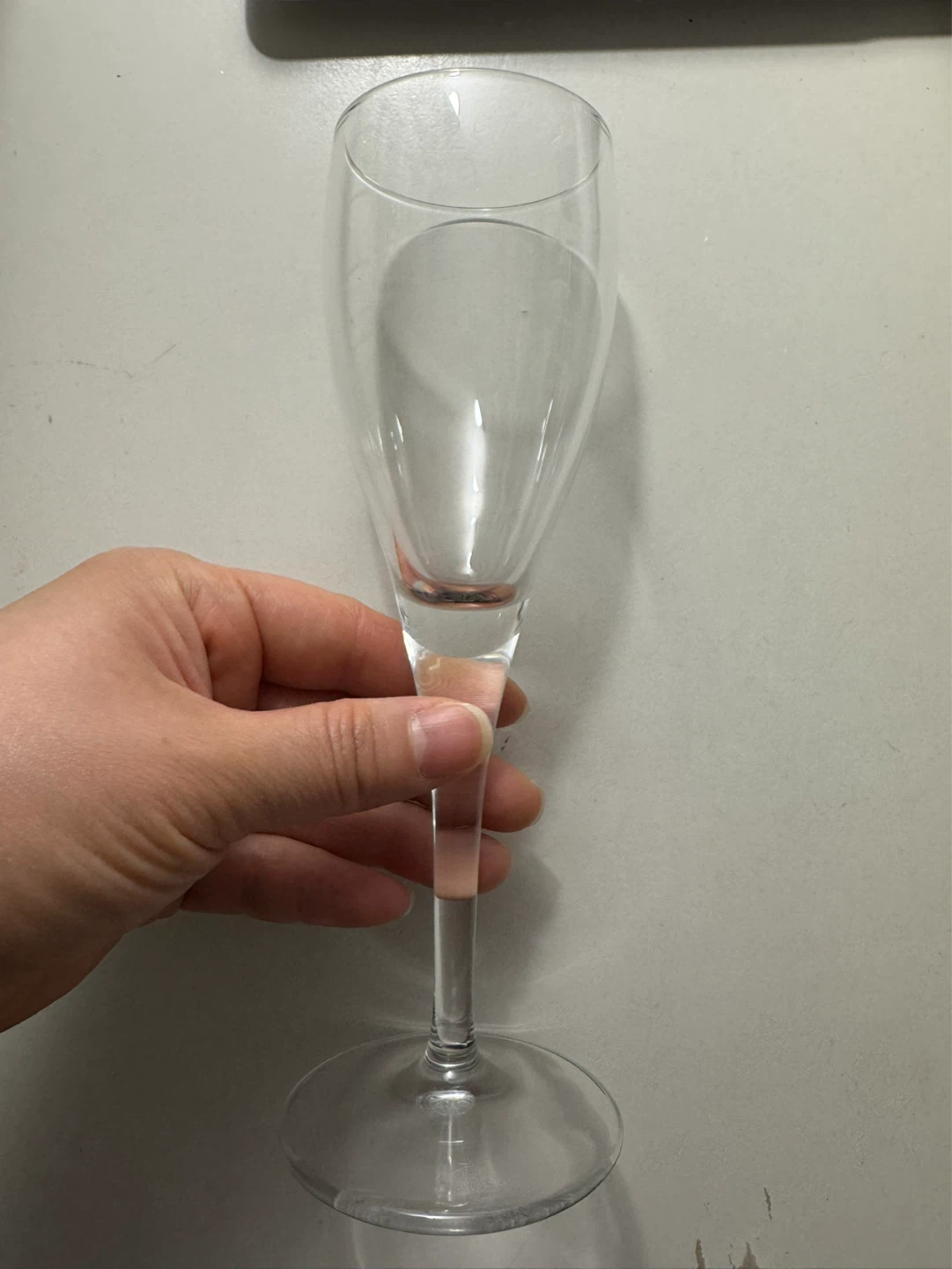 Clear Champagne Flute Glass - photo 2