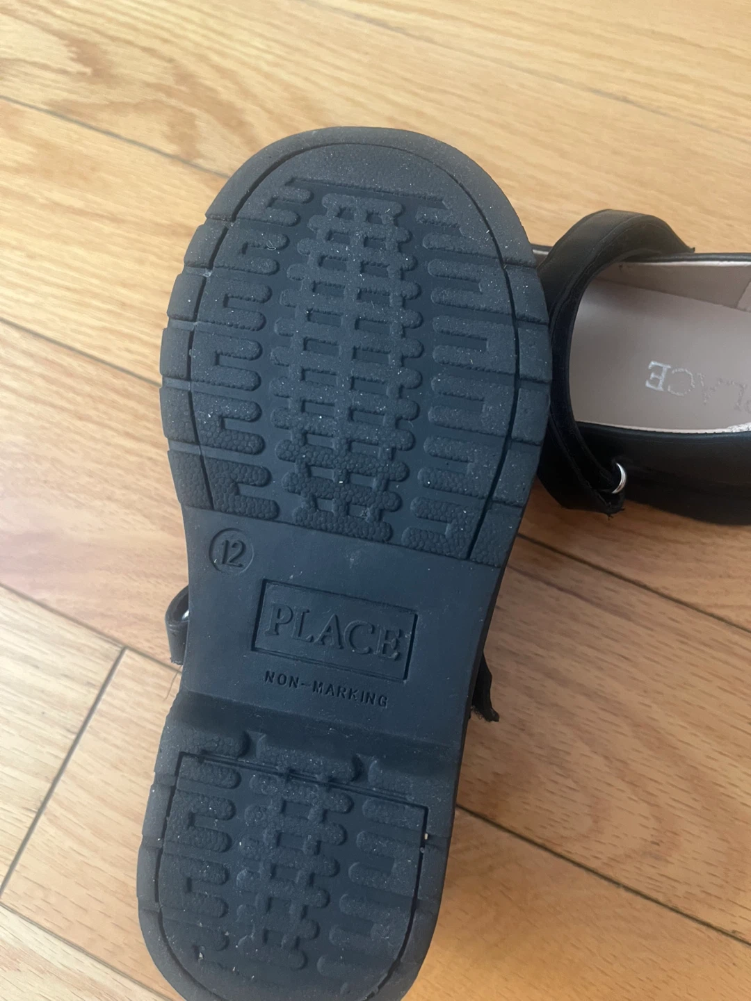 The Children's Place Black Mary Jane Shoes Size 12 - photo 2