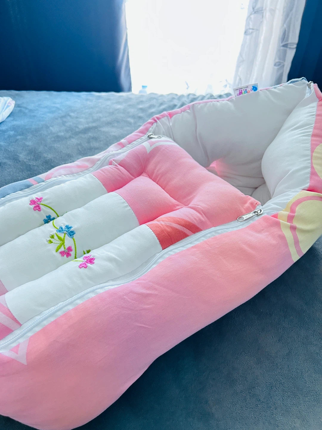 Pink Baby Cocoon Swaddle mattress - photo 2