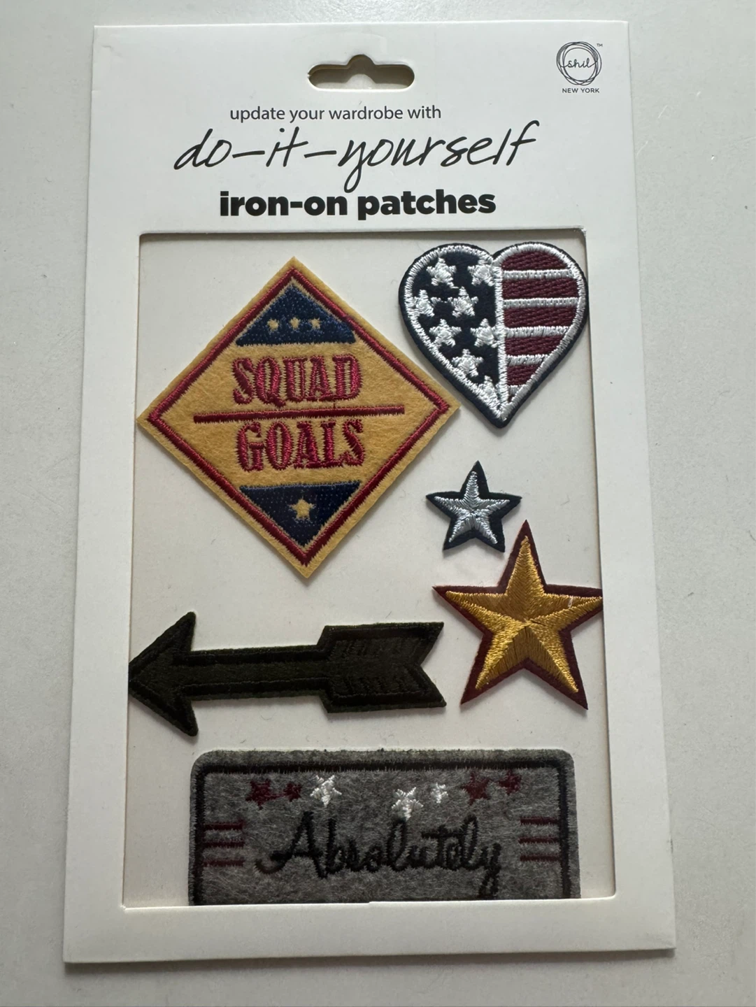 Do-It-Yourself Iron-On Patches