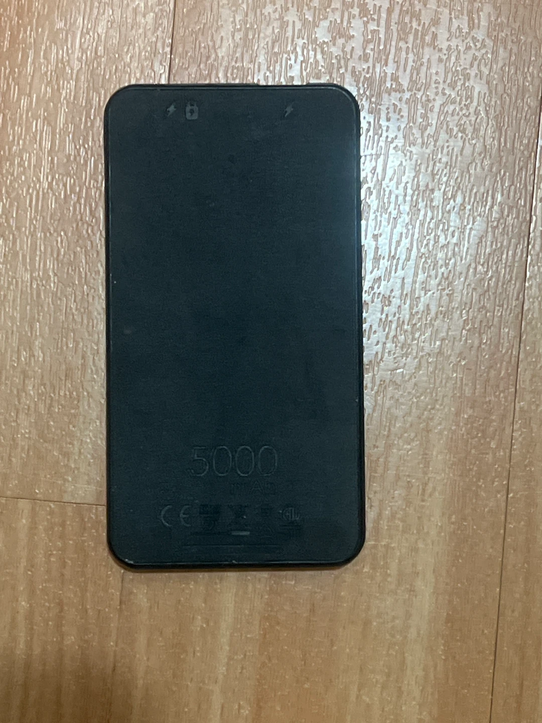 Black 5000mAh Power Bank