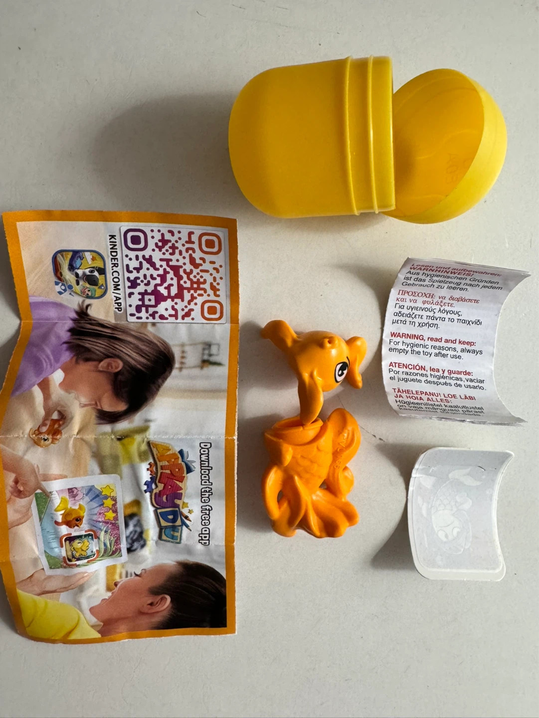 Kinder Surprise Orange Toy