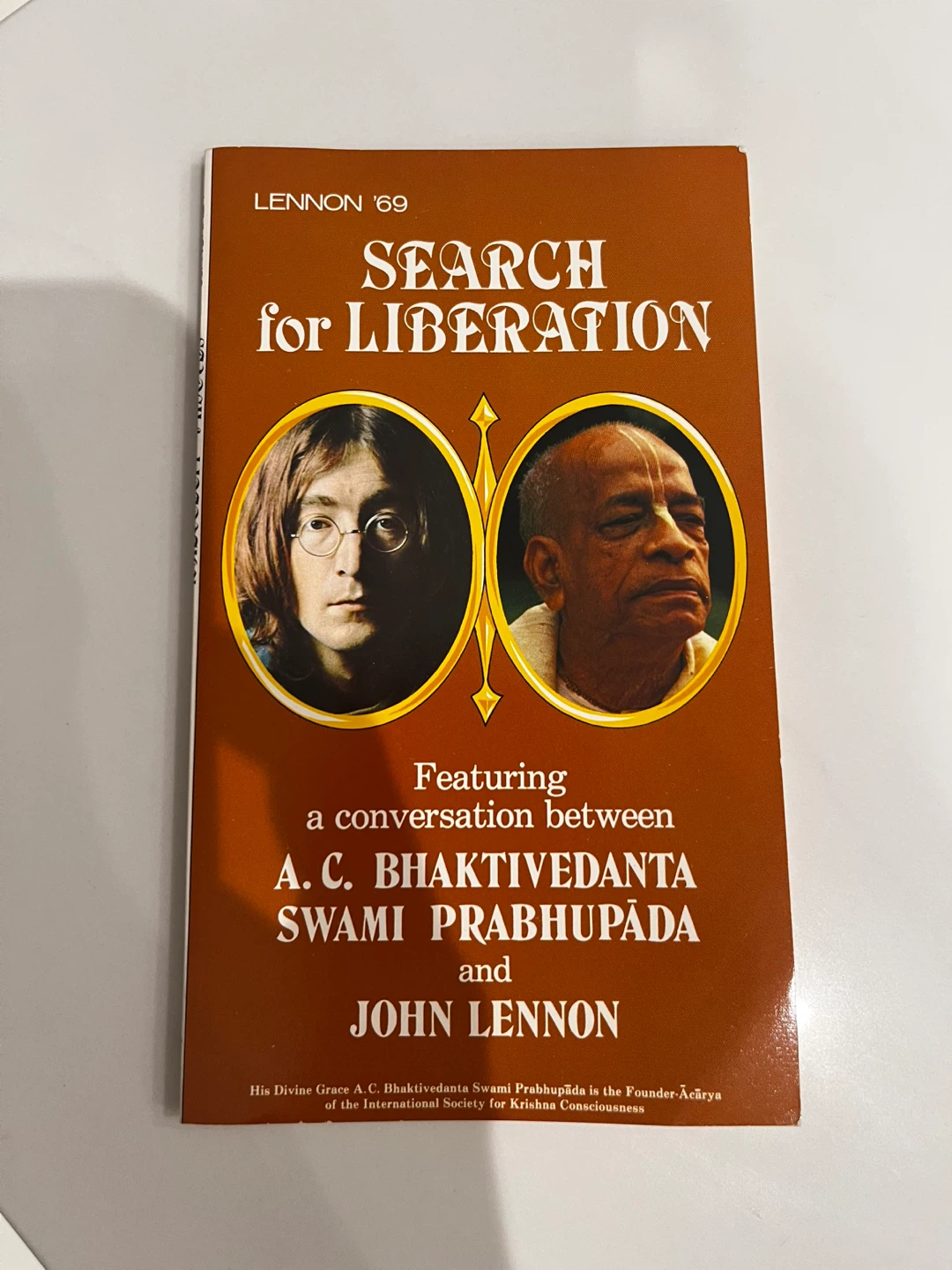 Book Featuring John Lennon & A.C. Bhaktivedanta Swami Prabhupada