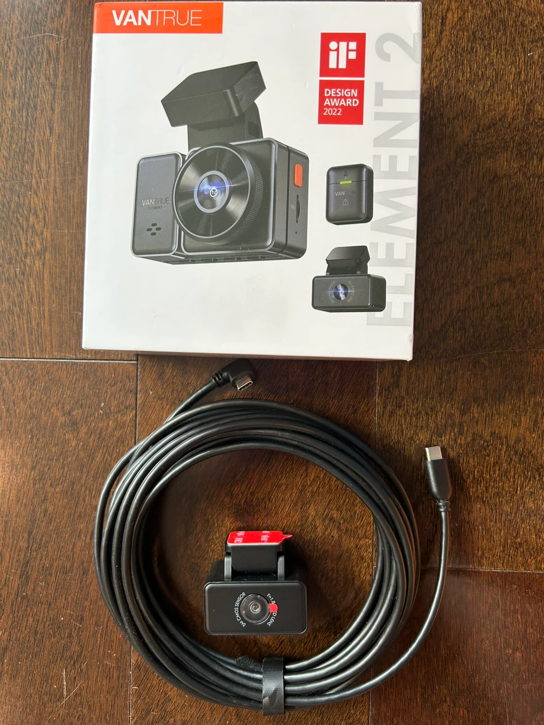 Rear Camera & Connection Cable for Dashcam system