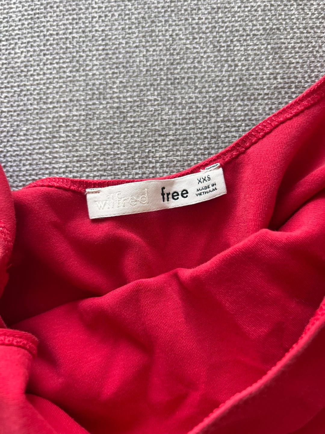 WILFRED red bodysuit sizeXXS - photo 3