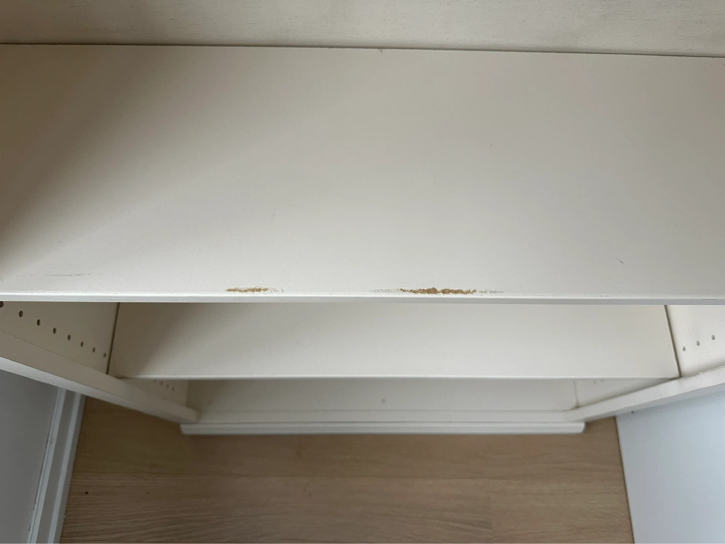 White 3-Shelf Bookcase - photo 5