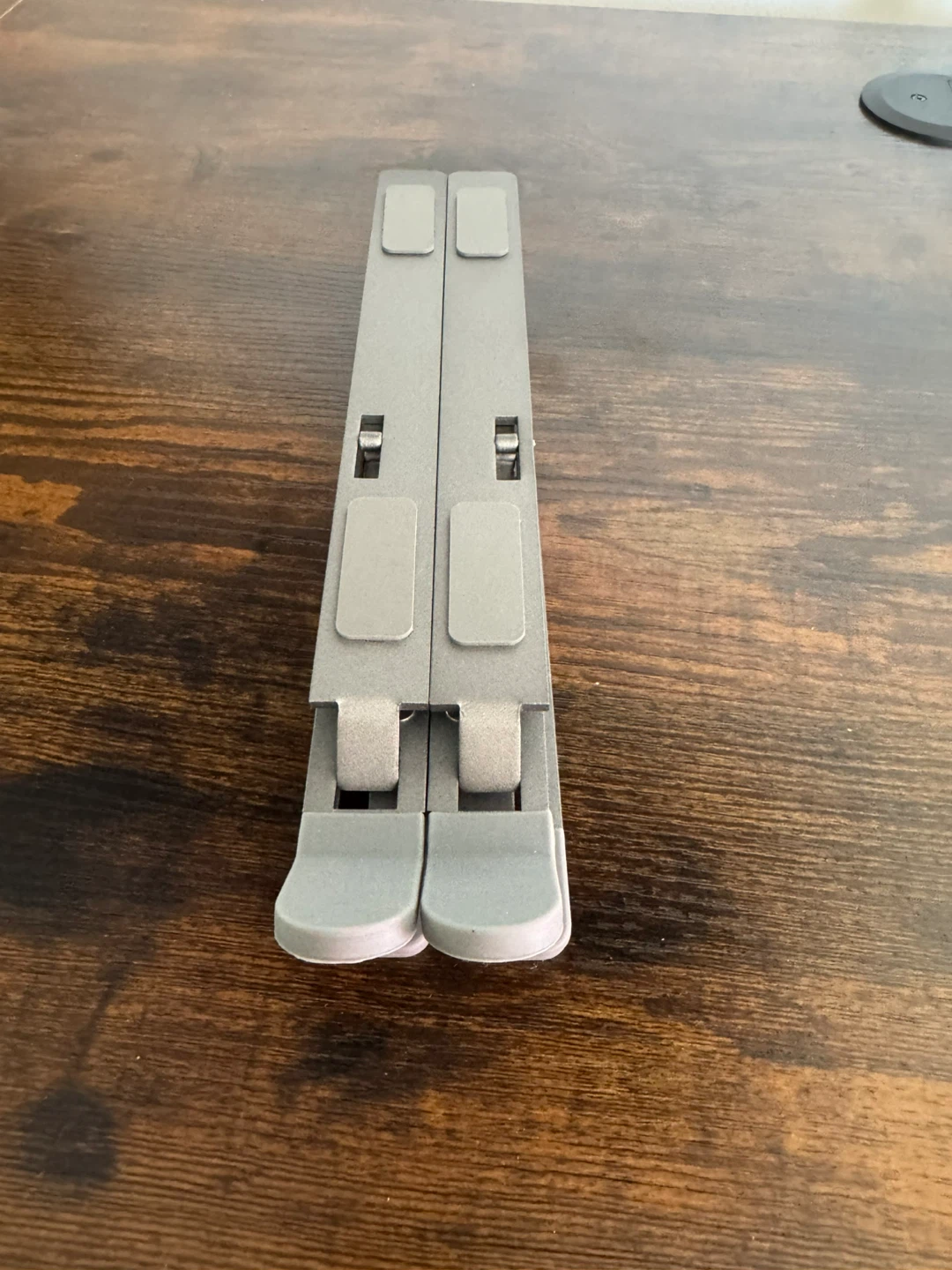 Support pour ordinateur portable portable gris - photo 3