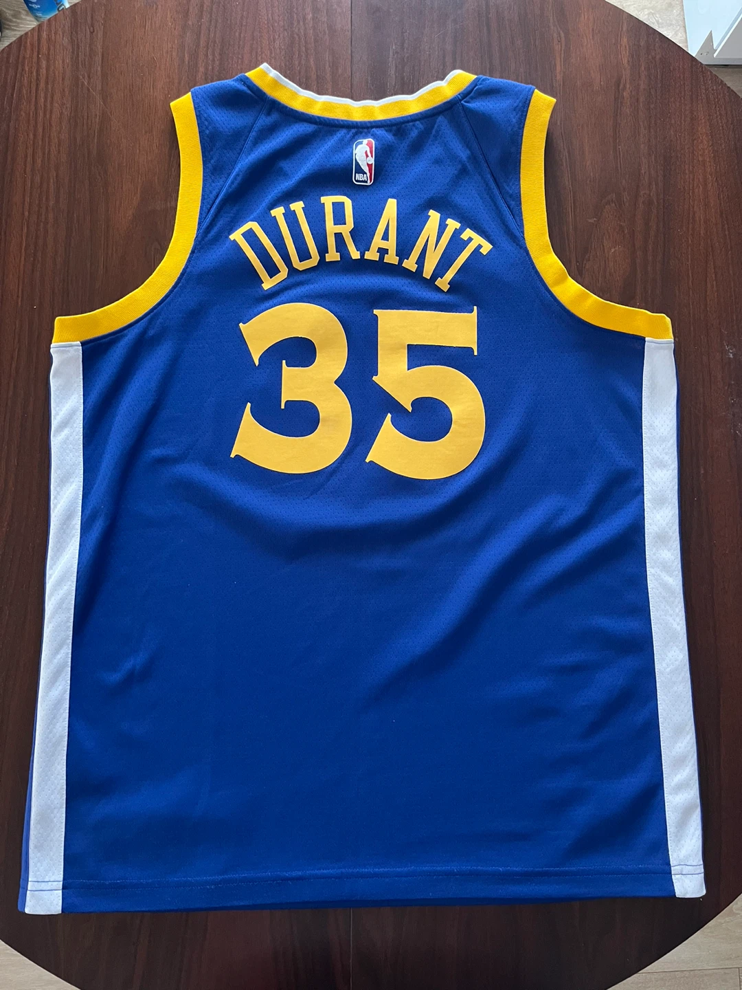 Nike Golden State Warriors Durant #35 Swingman Jersey - photo 2