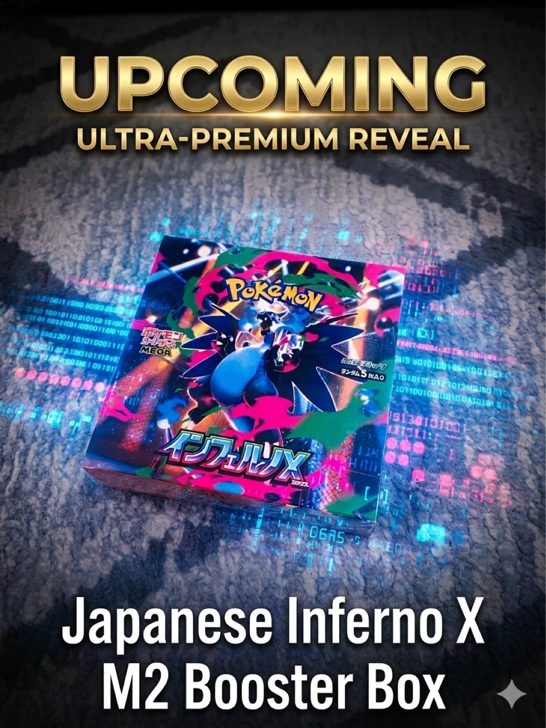 Pokemon Japanese Inferno X M2 Booster Box