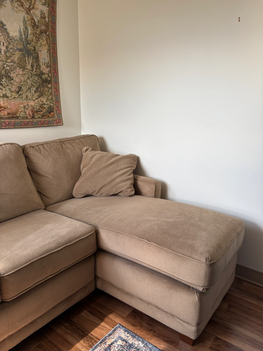Tan Sectional Sofa with Chais by Lazy Boy - photo 3