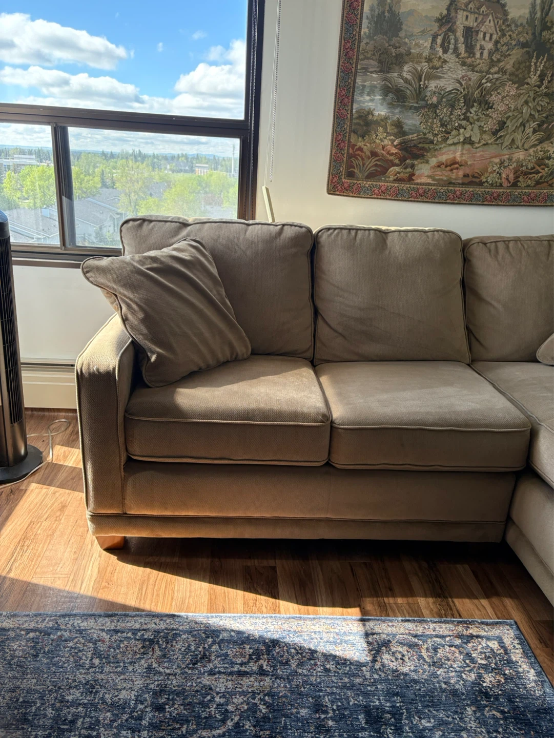 Tan Sectional Sofa with Chais by Lazy Boy - photo 2
