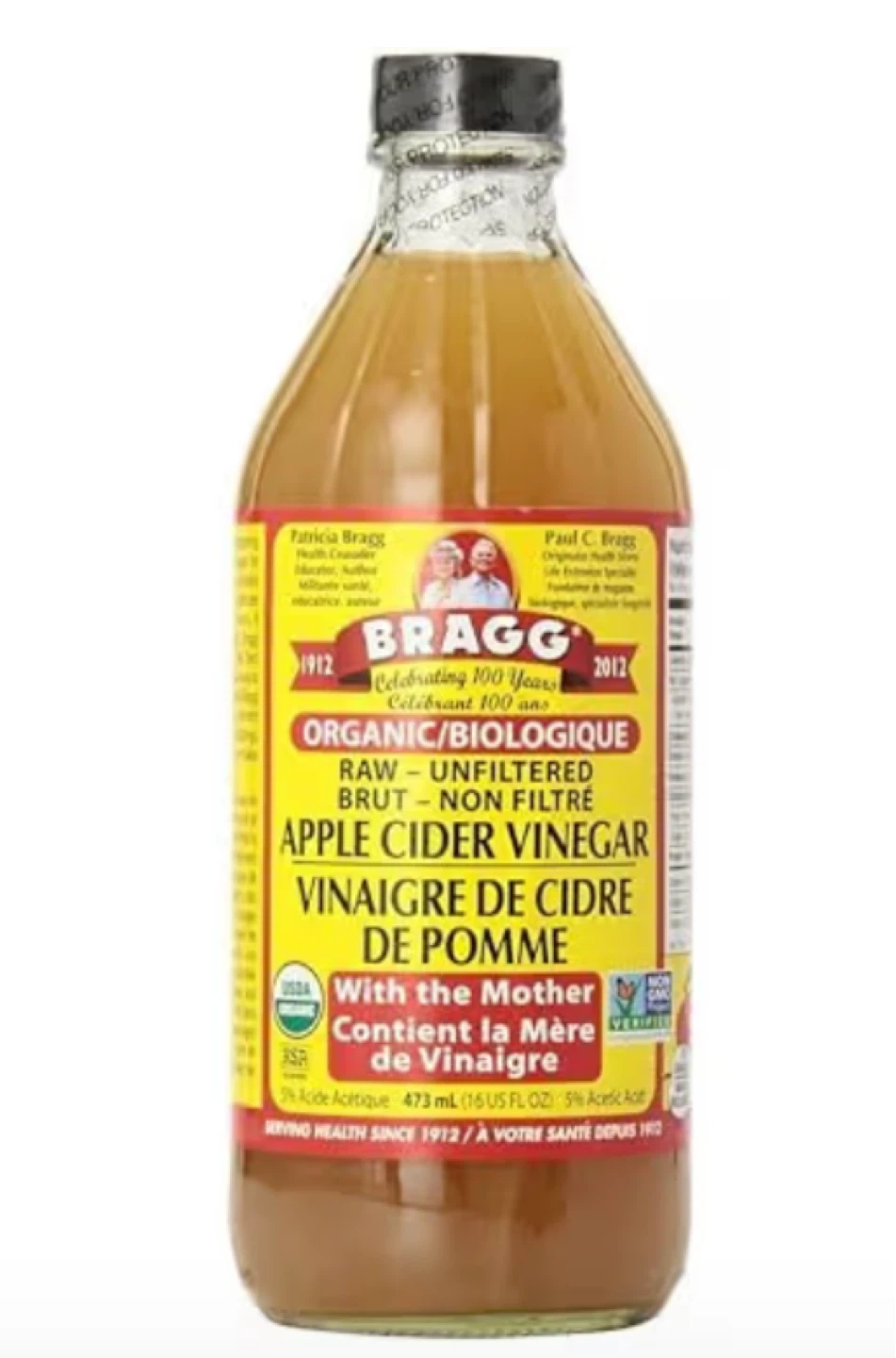 Bragg Organic Raw Unfiltered Apple Cider Vinegar 473ml