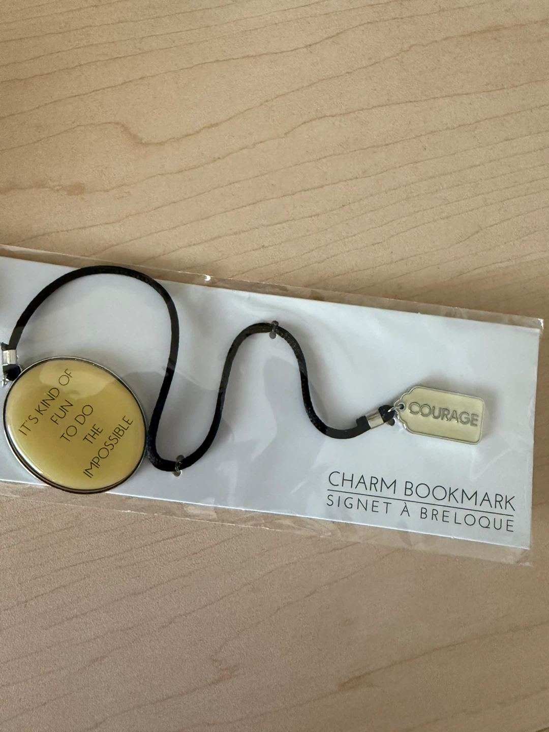 Free-Indigo Charm Bookmark - Courage - photo 2