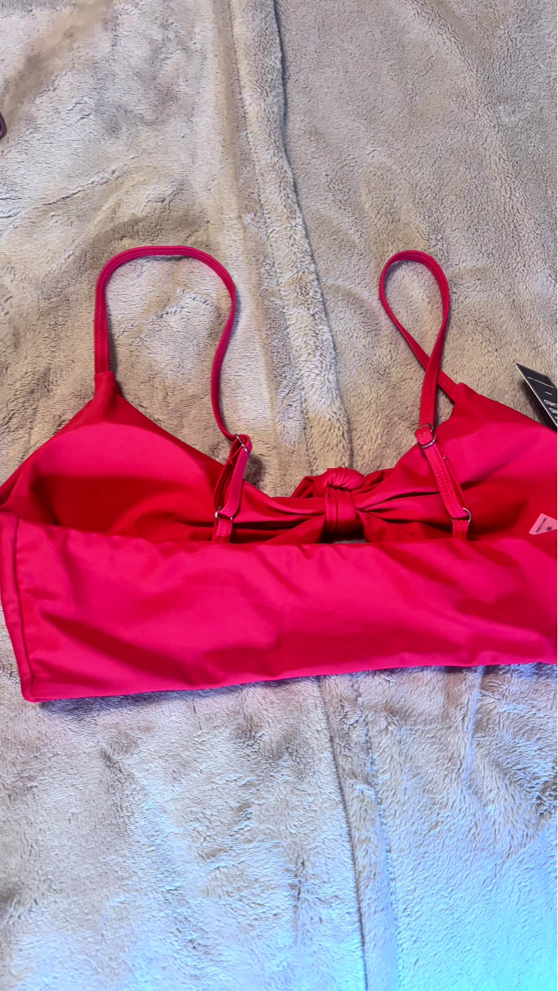 Red Bikini Top