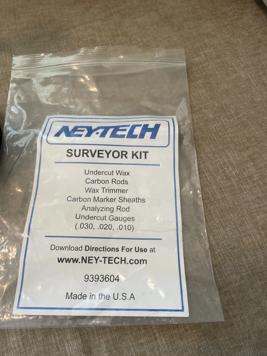 NEY-TECH SURVEYOR KIT Undercut Wax - photo 3