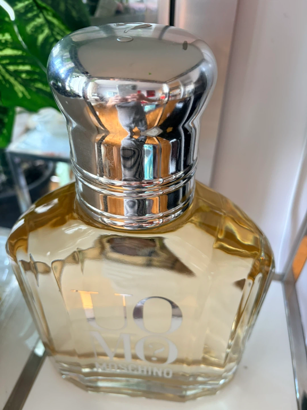 Moschino Uomo Eau de Toilette Perfume Bottle - photo 4