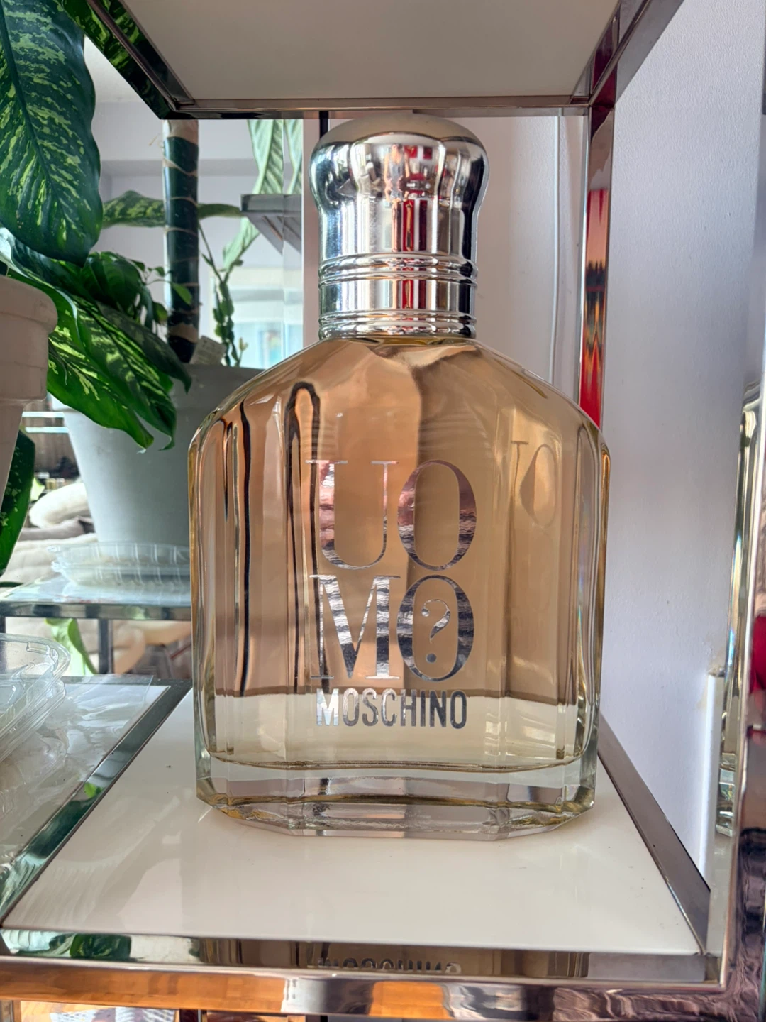 Moschino Uomo Eau de Toilette Perfume Bottle - photo 2