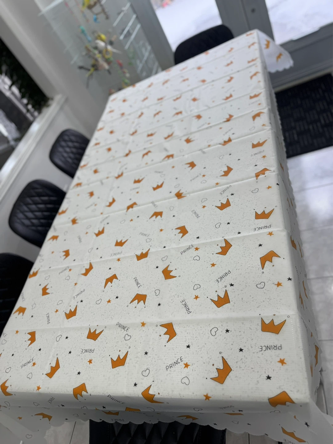 Kids Prince Crown Tablecloth