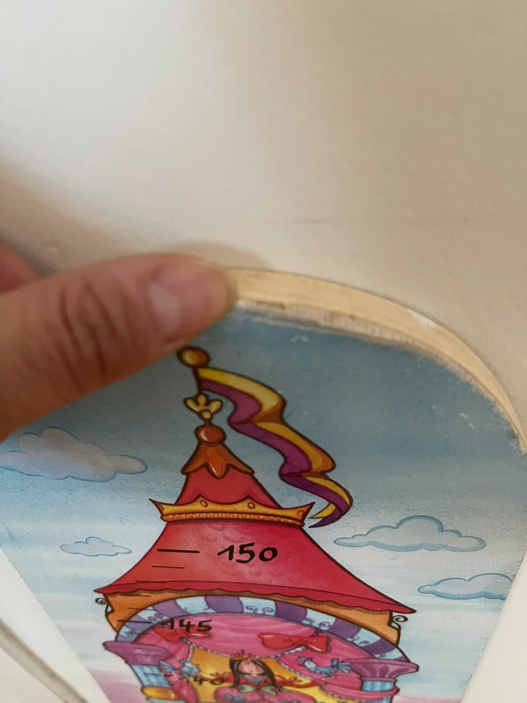 Kids' Growth Chart - Castle Design - photo 3
