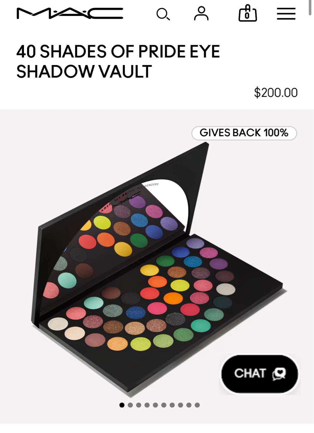 MAC 40 Shades of Pride Eye Shadow Vault - photo 4