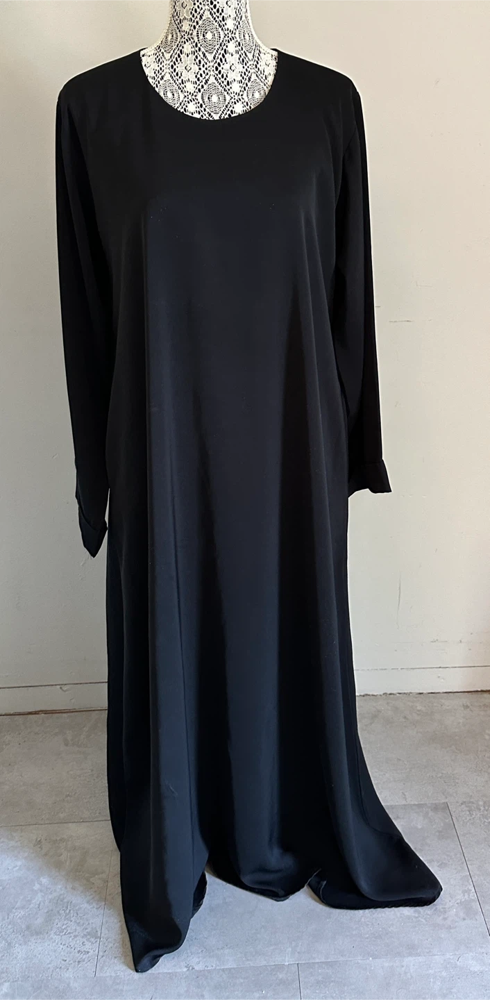 Black Long Sleeve Maxi Dress