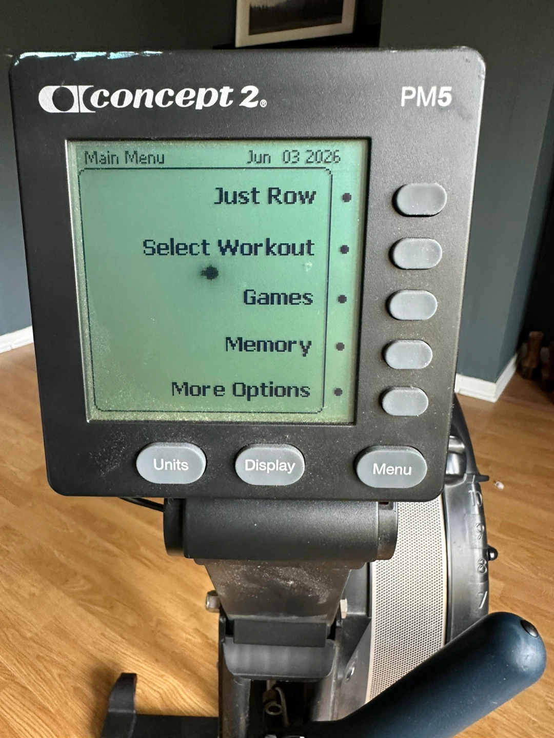 Concept 2 Rowing Machine PM5 - photo 2