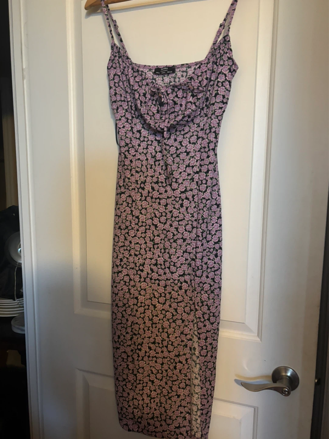 Floral Print Midi Dress, size S