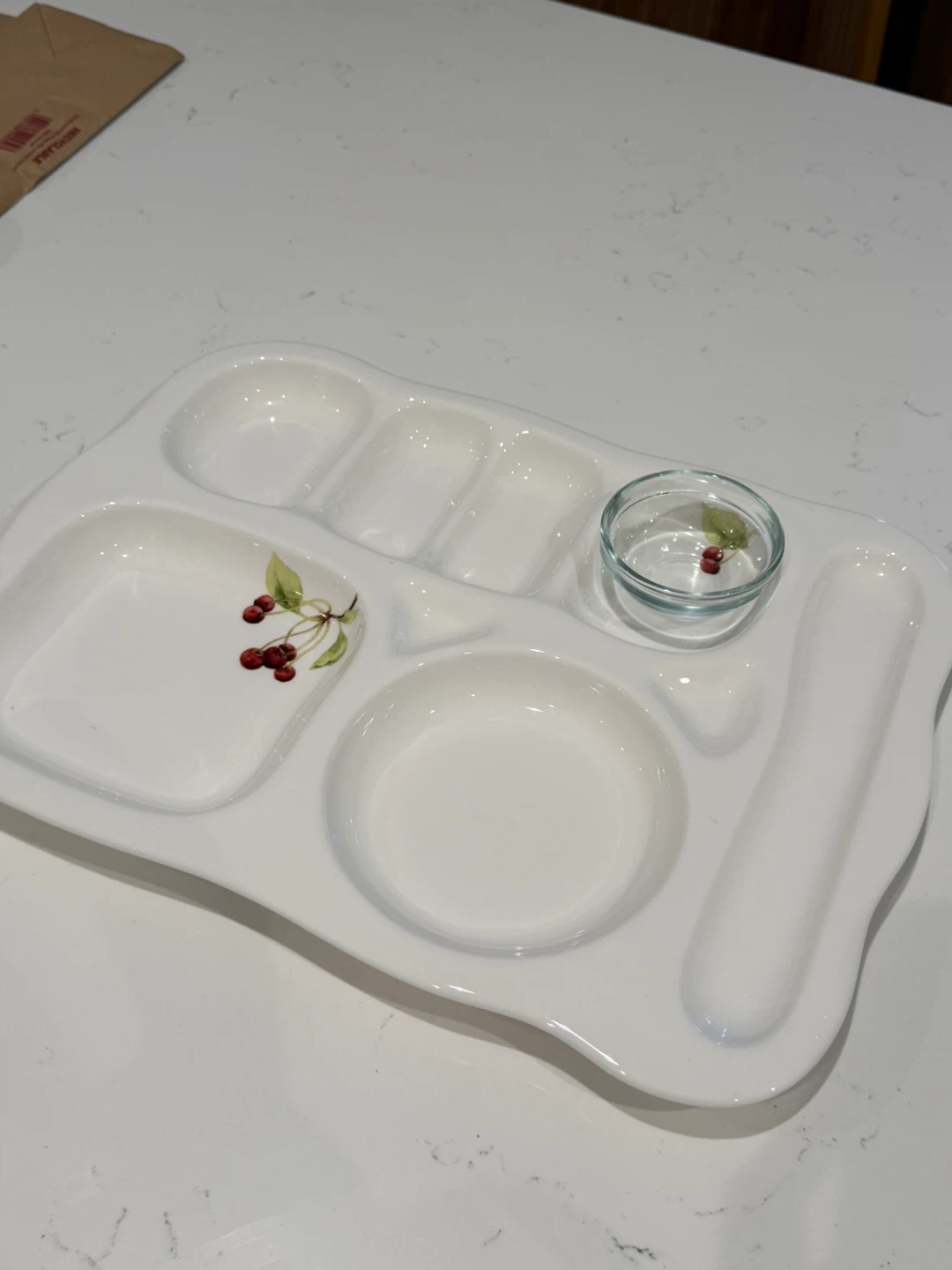 Premium Ceramic Divided Diet / Tray / Plate - photo 4