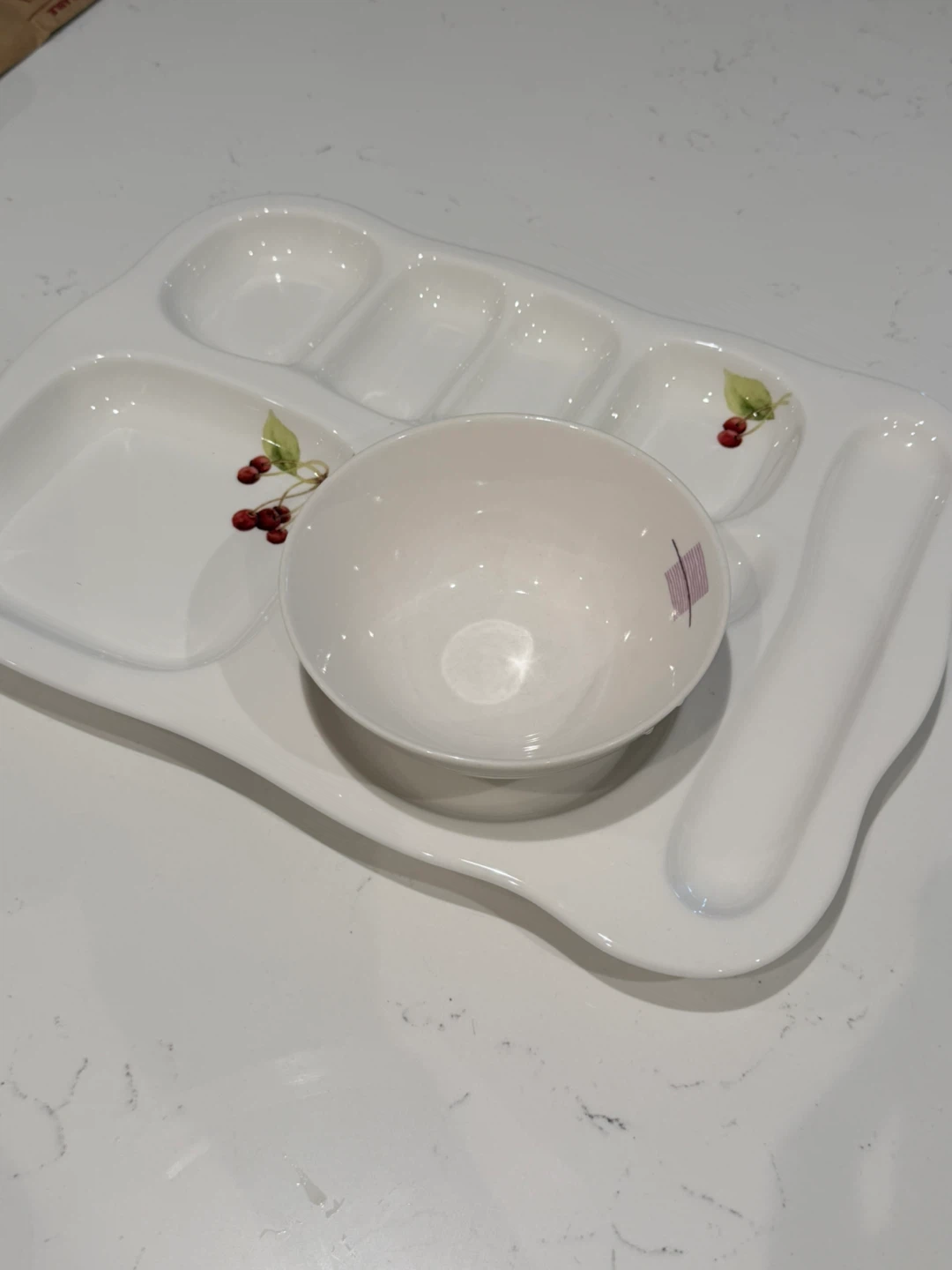 Premium Ceramic Divided Diet / Tray / Plate - photo 3