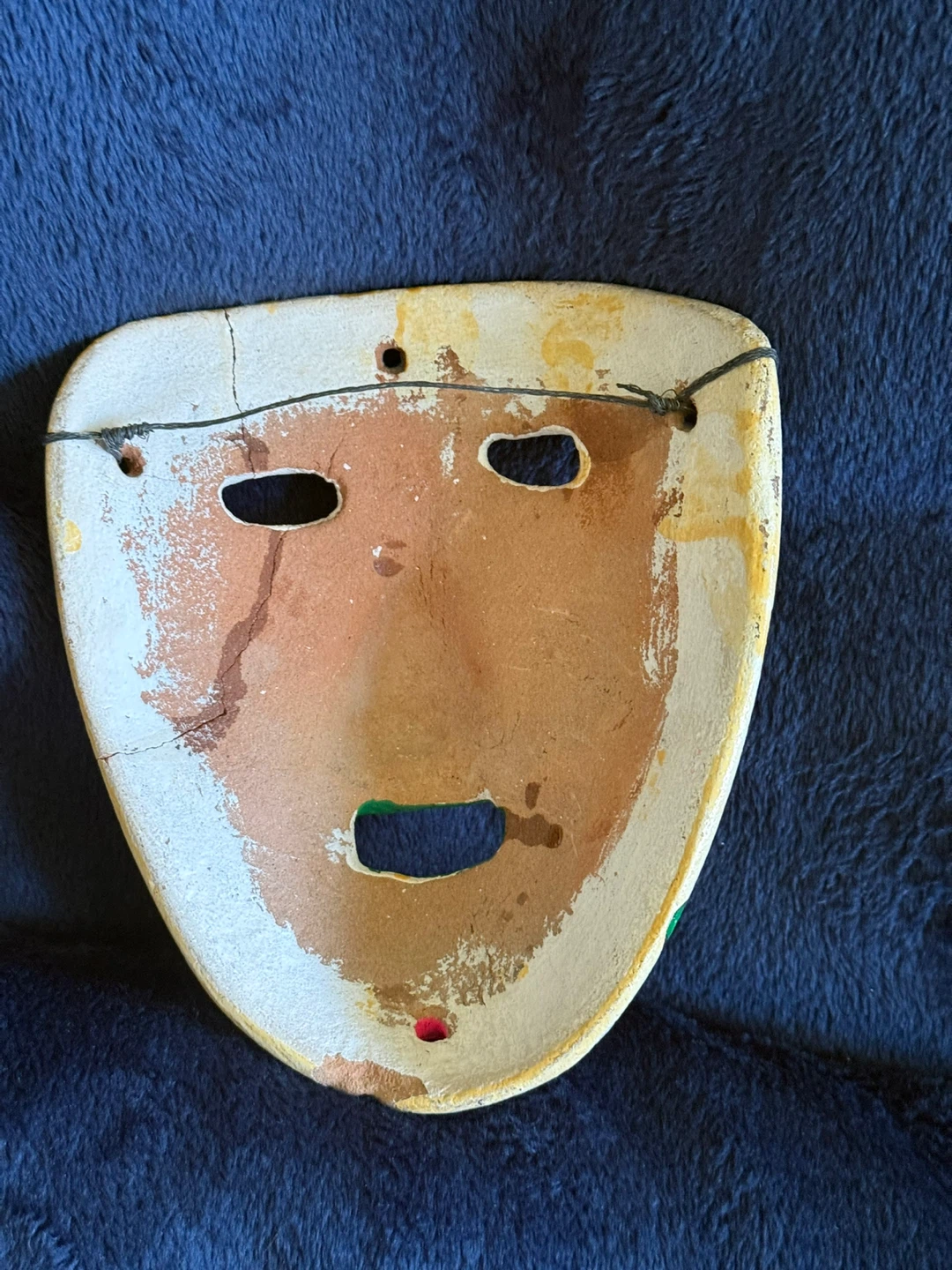 Hand-Painted Decorative Mask - photo 2